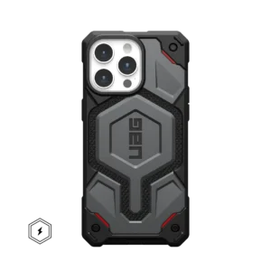 MONARCH PRO KEVLAR® IPHONE 13-16 PRO MAX CASE - Kevlar Silver