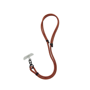 CIVILIAN SLIM CROSSBODY LANYARD - Rust/Black